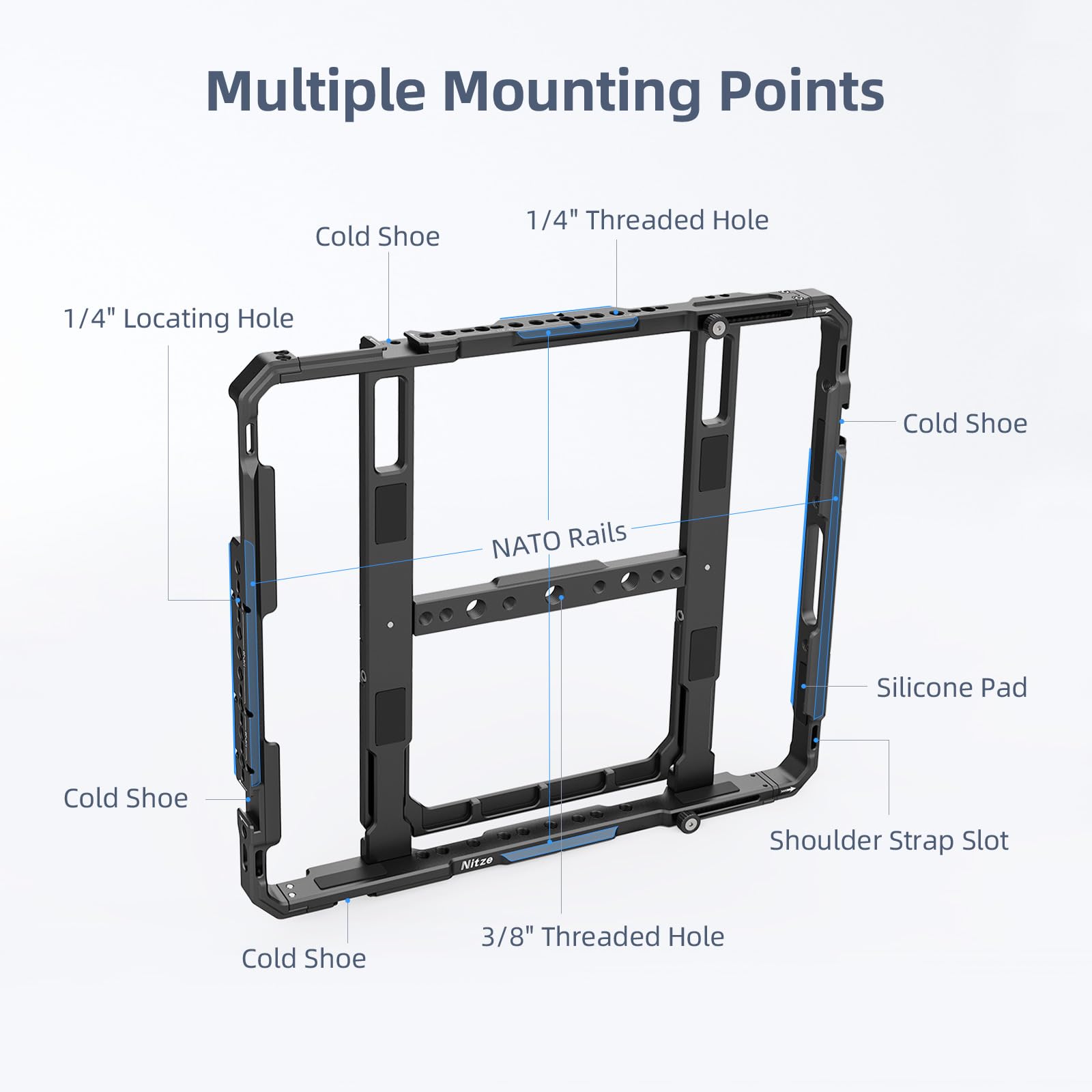 Amazon.com: Nitze Tablet Cage for iPad Pro 13